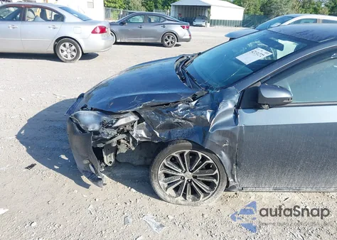 2015 Toyota Corolla S Plus z USA, uszkodzony, nr VIN 2T1BURHE5FC293653